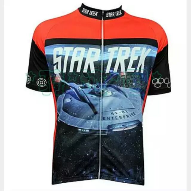 เสื้อจักรยานแขนสั้น STAR TREK
