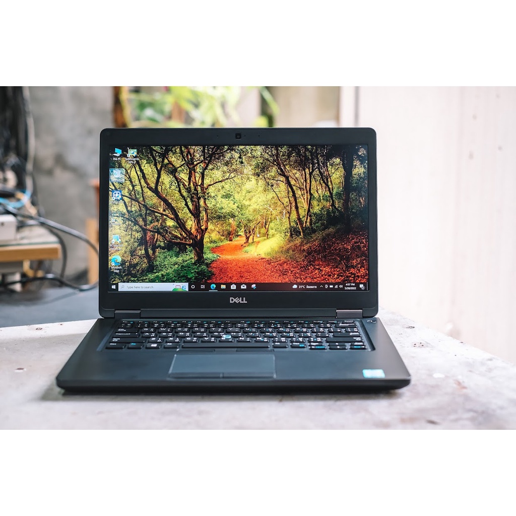 (ผ่อน 0%) โน้ตบุ๊คมือสอง โน้ตบุ๊คเดล NOTEBOOK DELL LATITUDE 5490 i7-Gen8 Ram 8gb HDD 500gb จอ 14 นิ้