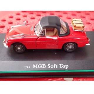 โมเดลรถ MGB solf top สวย มาพร้อมกล่องครอบและกล่องแพคoriginal