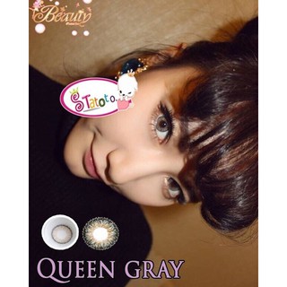 Queen Gray TATOTO Contact Lenses บิ๊กอาย #264