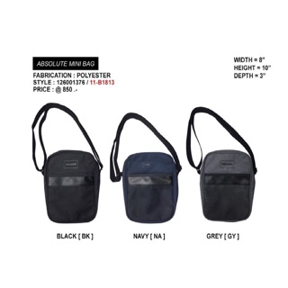 CONVERSE กระเป๋าสะพายข้าง unisex รุ่น ABSOLUTE MINI BAG คละสี 1376