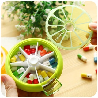 Outdoor Travel Pill Portable Pillbox Medicine Box Pill Dispenser Vitamin Holder Cute Candy Storage Cases