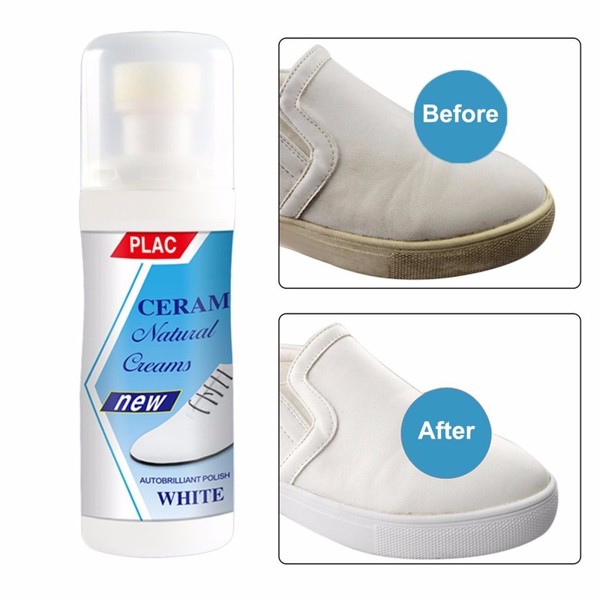 PLAC Cream Shoe Polish natural waxes Shopee Thailand