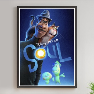 Soul Disney Pixar Posters ขนาด 33x48 cm มีหลายแบบให้เลือก