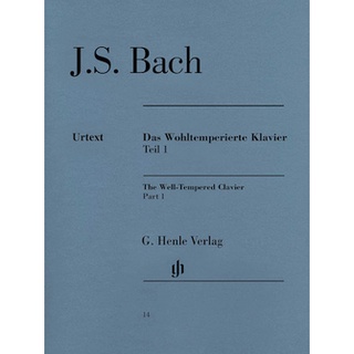 J.S Bach PIANO THE WELL-TEMPERED CLAVIER – REVISED EDITION Part I, BWV 846-869 (HN14)