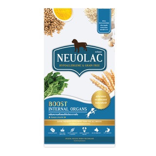 อาหารเสริม NEUOLAC 4 Kg บำรุงอวัยวะภายในจากการป่วยผ่าตัดบำรุงเส้นขน เเบบเม็ดสำหรับสุนัขพันธุ์ใหญ่-กลาง รับรองผล