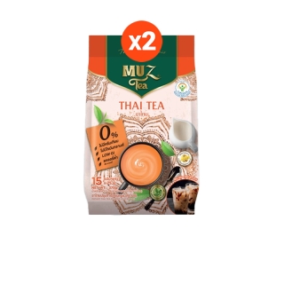 ชาไทย MUZ Thai Tea / แพ็คคู่ 2 ถุง