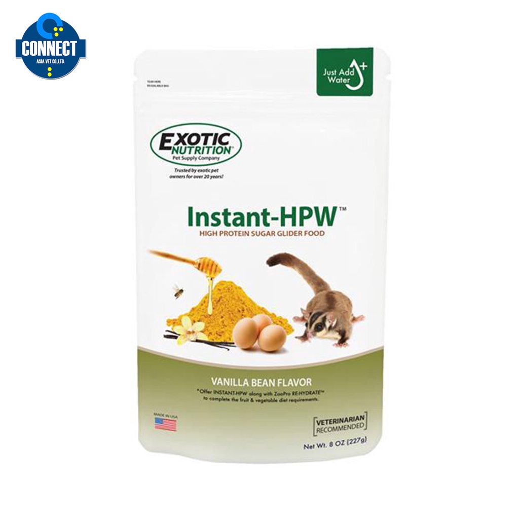Exotic Nutrition - INSTANT-HPW ORIGINAL VANILLA BEAN 8 OZ. ไฮโปรตีนวอมบารู ออริจินัล 8 oz.