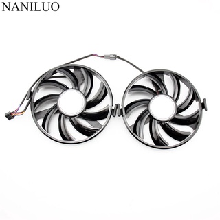 2PCS GPU VGA Cooler FY09010H12LPB FDC10H12S9-C Cooling Fan For Radeon XFX R9 380 X R7 350 360 370 Grahics Card As Replac