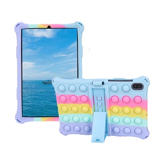 เคสโทรศัพท์ซิลิโคน TPU แบบนิ่ม กันกระแทก สําหรับ Samsung Galaxy Tab S6 Lite S7 S8 S5e A7 Lite A7 10.4 A8 10.5