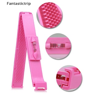 Fantastictrip DIY เครื่องมือปัตตาเลี่ยนตัดผม หวีไกด์ สําหรับผมหน้าม้าน่ารัก ระดับไม้บรรทัด แฟชั่น