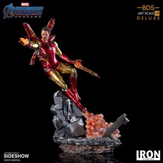 ironman endgame deluxe iron studios 1/10