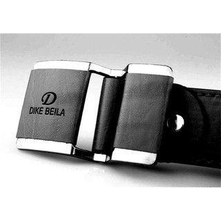 Fin 1 เข็มขัด เข็มขัดผู้ชาย Mens Casual Belt รุ่น DIKE BEILA 0889 ( สีดำ )