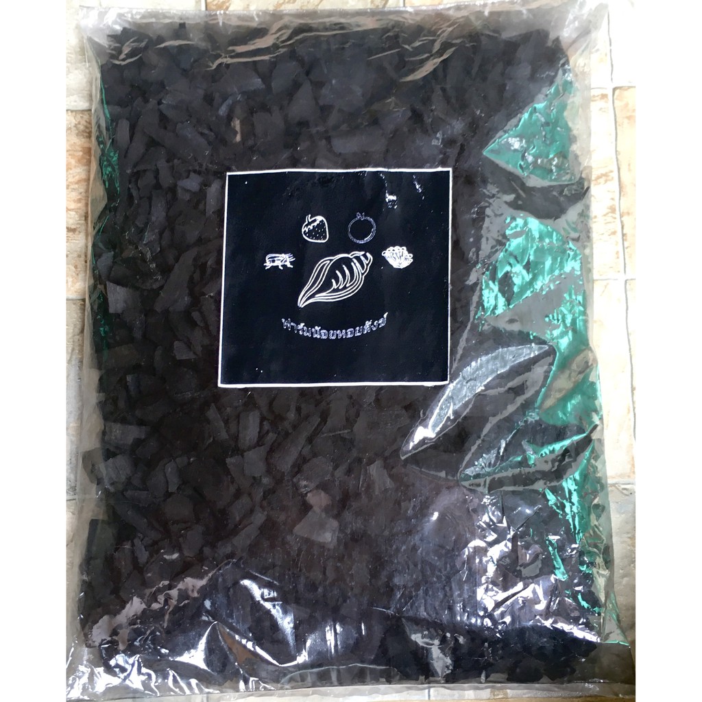 ถ่านชีวภาพ ถ่านไบโอชาร์บำรุงดิน ขนาด 3-8. มิลลิเมตร (biochar) ไปโอชาร์