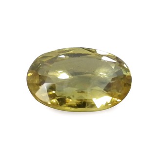 พลอย แซฟไฟร์ บุษราคัม ธรรมชาติ แท้ ( Natural Sapphire ) 1.06 กะรัต