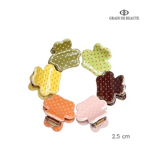 กิ๊บหนีบผม cellulose เกาหลี  ของ GRAIN DE BEAUTE