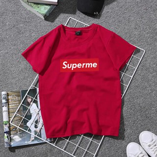 เสื้อยืดแฟชั่น Supreme สินค้าพร้อมส่ง