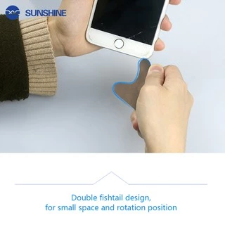 แผ่นแกะขนาดบางสำหรับงานซ่อม อุปกรณ์แกะจอมือถือ Sunshine-SS-028A งัดจอมือถือ
