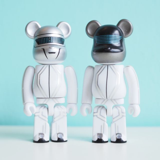 bearbrick daft punk 100