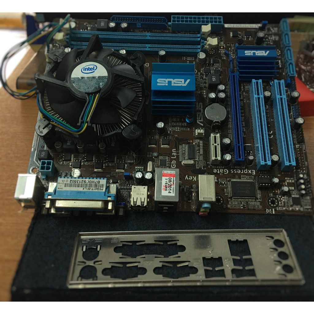 775 Asus P5G41T-M LX + intel E5700