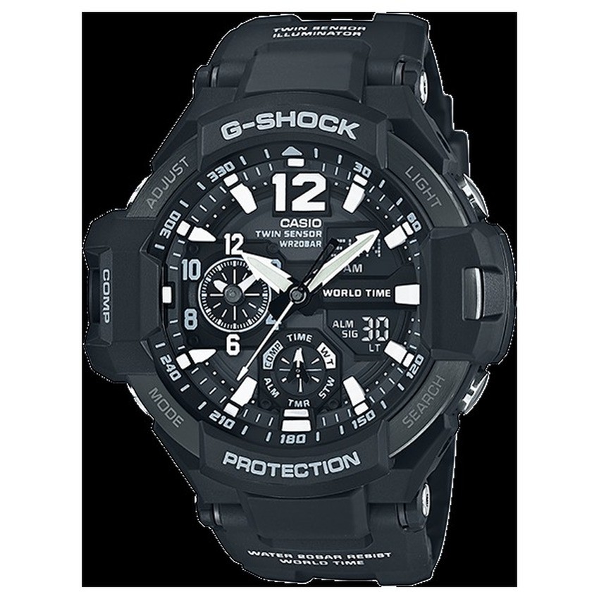 Casio G-Shock นาฬิกาข้อมือ รุ่น GA-1100-1ADR - Black