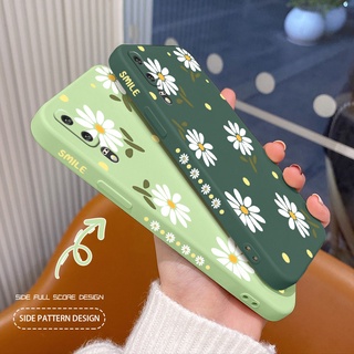 เคสดอกเบญจมาศมือถือ Liquid Silicone Phone Case For Huawei P20 P20Pro Pro Shockproof Camera Lens Protection Soft Back Cover