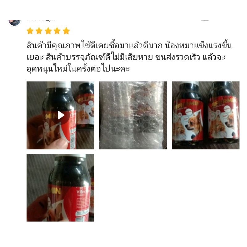 Vifermin วิตามินบำรุงเลือด สุนัขแมว เลือดจาง ท้อง ให้นมลูก แม่พันธุ์ ชนิดน้ำ 100 ml - รูปที่ 2