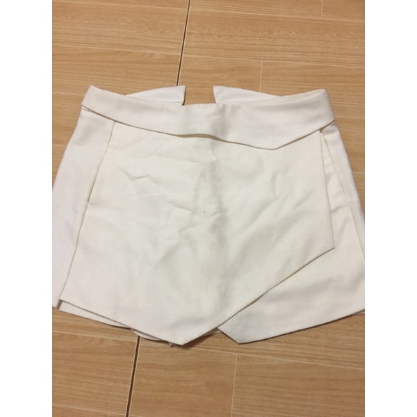 กางเกงกระโปรง ฮานาโกะ 2m design xl สีขาว เสื้อผ้าคนอ้วน เสื้อผ้ามือสอง