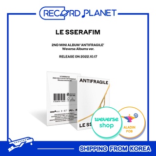 LE SSERAFIM - ANTIFRAGILE Weverse Album Ver. The 2nd Mini Album + Free Gift