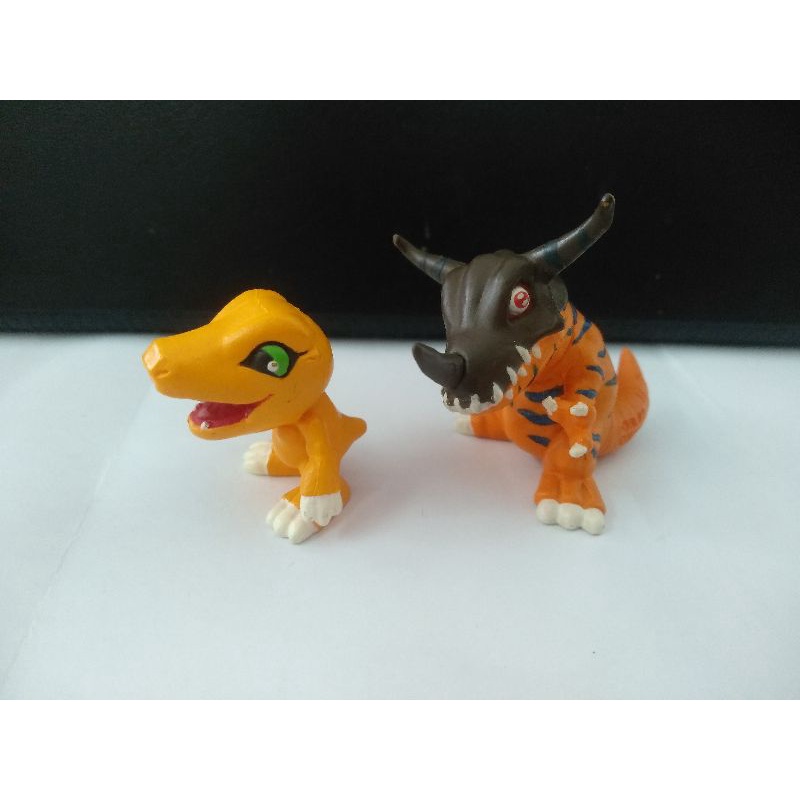 Digimon Bandai Figure Agumon และ Greymon Old Cage