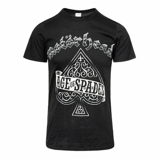 เสื้อยืดแขนสั้น พิมพ์ลาย Ace of Spades Rock Metal Band วาฟเฟิล สีดํา สไตล์คลาสสิก ของขวัญวันเกิด สําหรับผู้ชาย คุณแม่สาม