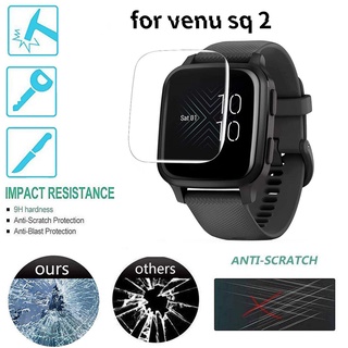 Garmin Venu Sq 2 ฟิล์ม Garmin Venu Sq 2 ตัวป้องกันหน้าจอ ฟิล์มป้องกันไฮโดรเจล แบบนุ่ม สําหรับ Garmin Venu Sq2 (ไม่ใช่กระจก)