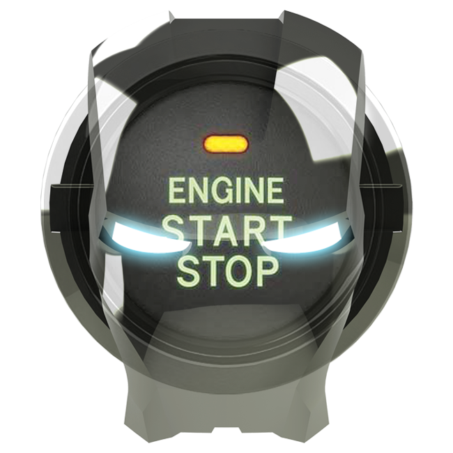 iron man engine start stop button cover