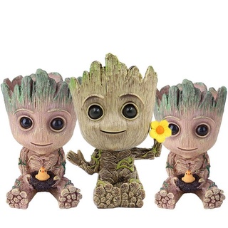 กระถางต้นไม้ PVC รูป Guardians of the Galaxy Groot สําหรับตกแต่งบ้าน