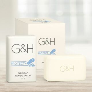 สบู่อาบน้ำ จีแอนด์เอช โพรเท็คท์+ ระงับกลิ่นกาย G&amp;H Protect+ Bar Soap