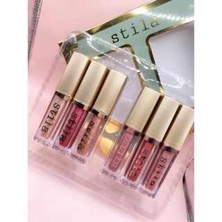 Stila Eye For Elegance Liquid Eyeshadow Set อายแชโดว์ กลิสเตอร์เนื้อเจล อายแชโดว์ เจลกากเพชร No01