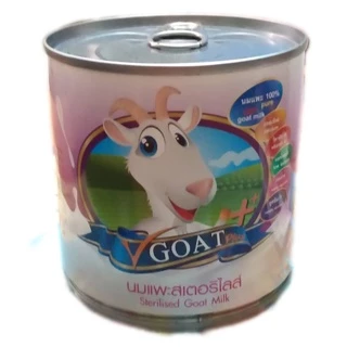 นมแพะ แท้ V-Goat Plus จากเกษตรกรแพะนม ราชบุรี นมแพะน้ำ สำหรับ ลูกสุนัข ลูกแมว ลูกกระต่าย
