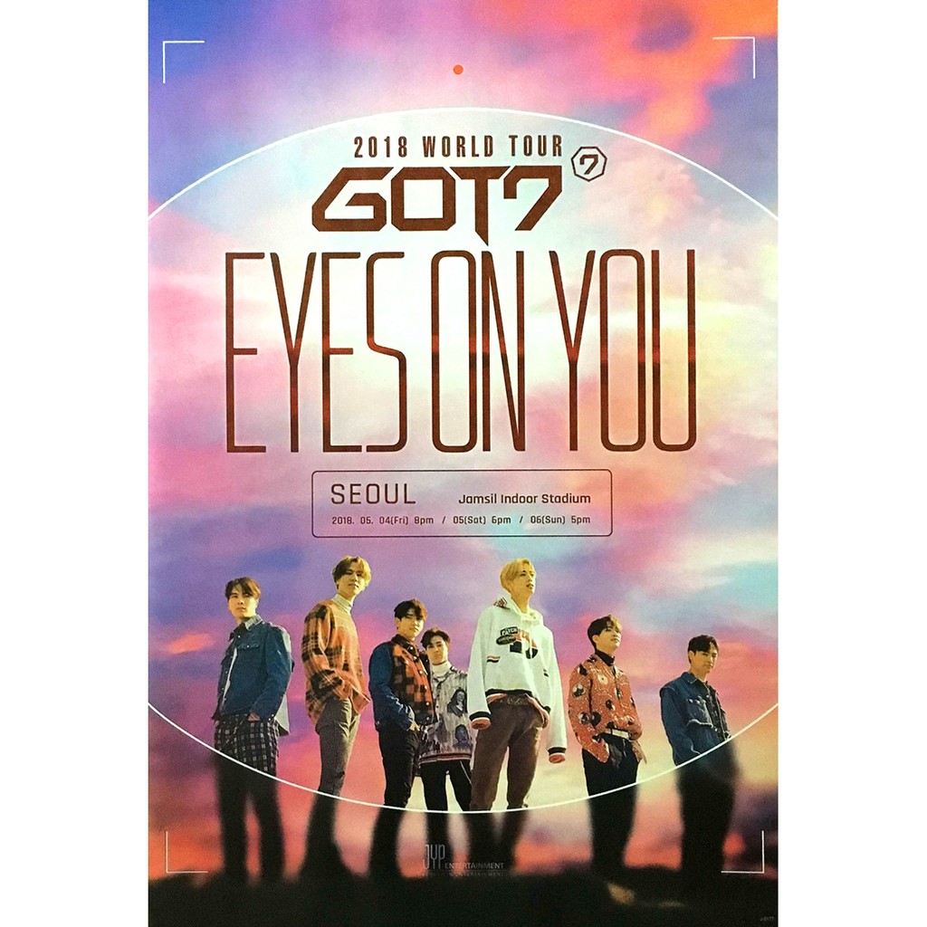 โปสเตอร์ รูปถ่าย บอยแบนด์ เกาหลี GOT7 갓세븐 POSTER 24"x35" Inch Korea Boy Band K-pop Hip Hop R&B v4