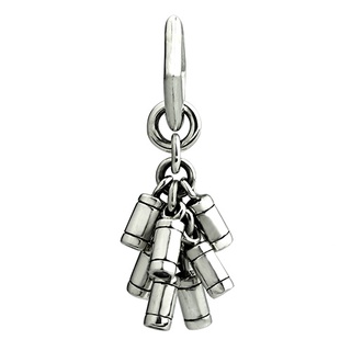 OHM Beads รุ่น Exploding Bamboo - Silver 925 Charm เครื่องประดับ บีด เงิน เแก้ว จี้ สร้อย กำไล OHMThailand