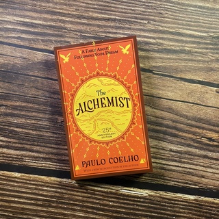 【หนังสือภาษาอังกฤษ】The Alchemist (25 Yrs Anniversary Edition) English Version Brandnew Paperback book