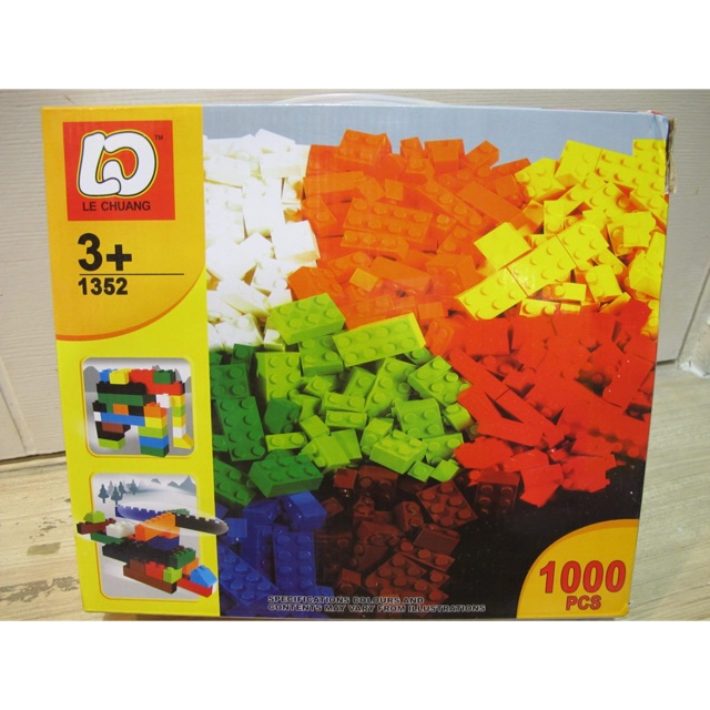เลโก้ตัวต่อชิ้นเล็ก 1000 ชิ้น #AA04