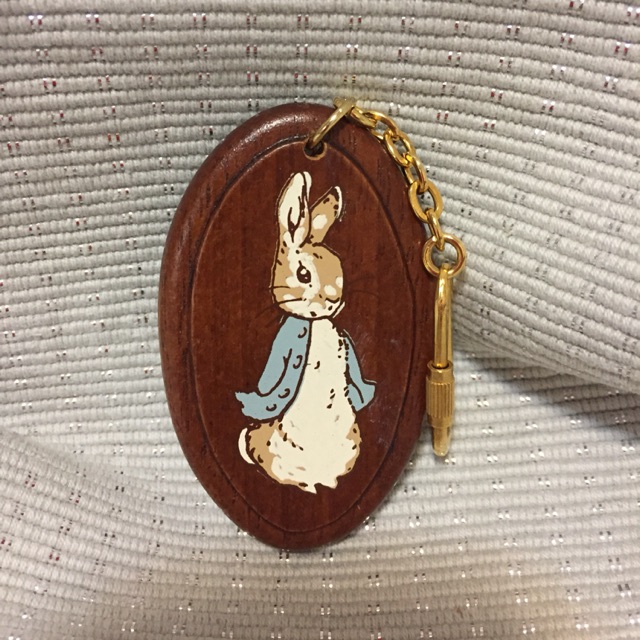 Peter Rabbit ปีเตอร์ แรบบิท-พวงกุญแจไม้ ลอนดอน