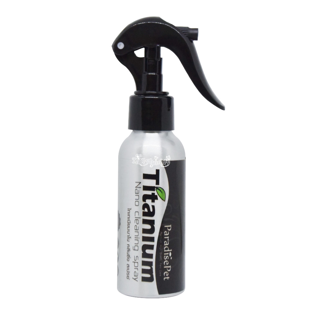 Paradise Pet นาโน ไทเทเนียม คลีนซิ่ง สเปรย์ทำความสะอาดกรง ดับกลิ่นฉี่ สำหรับ ชูการ์ แกสบี้ กระต่าย แ