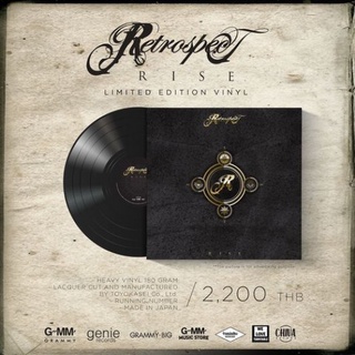 LP แผ่นเสียง RETROSPECT  : RISE (ของใหม่)(ซีล)