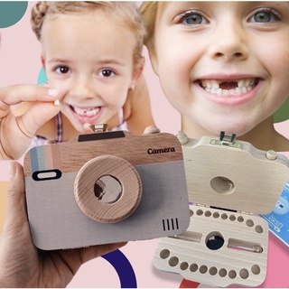 Baby tooth box #กล่องเก็บฟันน้ำนม รุ่นใหม่รูปกล้อง polaroid #ที่เก็บฟันน้ำนม