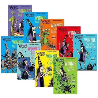 Winnie And Wilbur ,1 ชุด จำนวน 9 เล่ม,9 books Set,Early chapter book,The Winnie The Witch