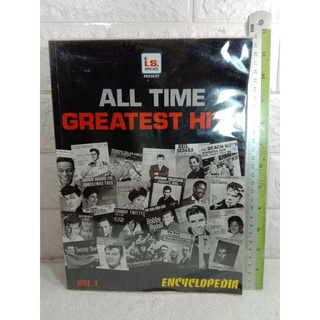 หนังสือเพลงสากล ALL TIME GREATEST HITS VOL.1 (ENCYCLOPEDIA)I.S. Song Hits ฮิตที่สุดตลอดกาล เพลงสากล หนังสือเพลง นักร้อง