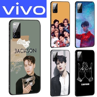 เคสโทรศัพท์มือถือพิมพ์ลาย Jackson Wang สําหรับ Vivo V5 Y67 V5S Y66 V7 Y75 Y79 V9 Y85 Y89 V11 V15 U3 Pro Plus Lite Sh113 Got7