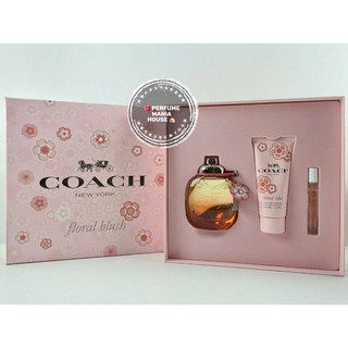 ของแท้!!! Coach Floral Blush for women EDP Gift set 3 pcs (พร้อมส่งค่ะ)