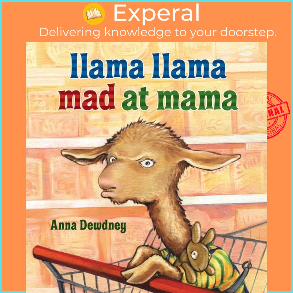 Llama Llama Mad at Mama by Anna Dewdney (US edition ปกแข็ง)